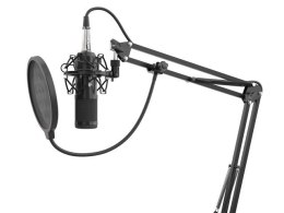 Mikrofon Genesis Radium 300 studyjny XLR ramię Pop-filtr