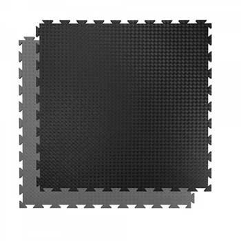 Mata Puzzle Czarno-Szara 100 x 100 x 2 cm