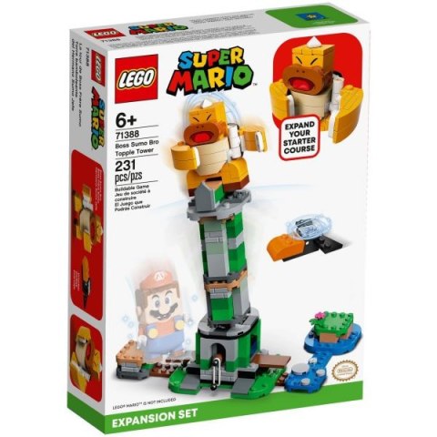 Klocki LEGO Boss Sumo Bro i wieża 71388