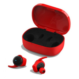 Słuchawki TWS Forever 4Sport TWE-300 czerwone